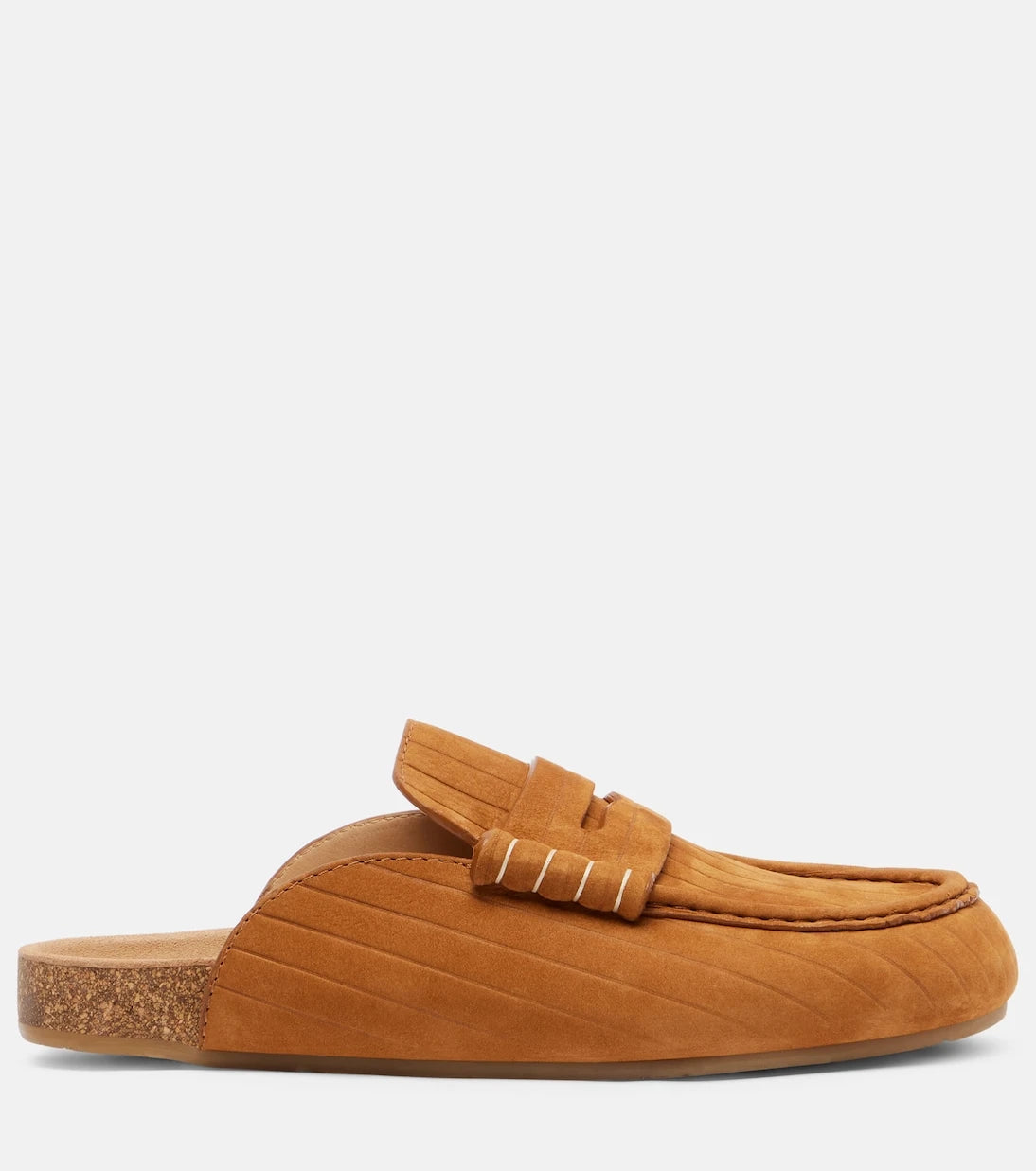 JW Anderson - Stitch suede mules