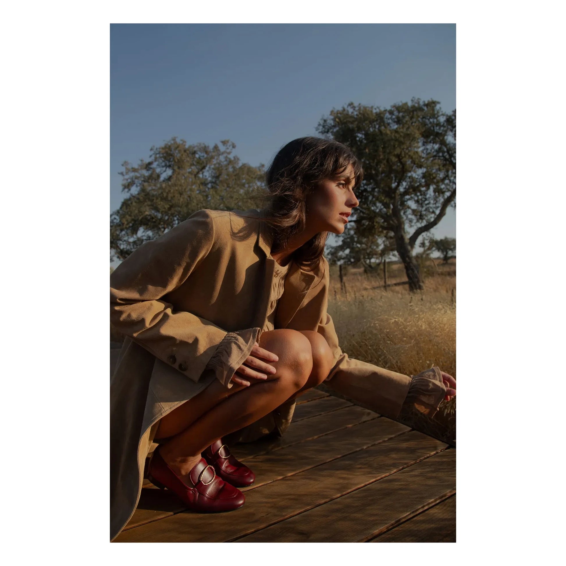 Lachoix - Tomboy Chic loafers | Burgundy