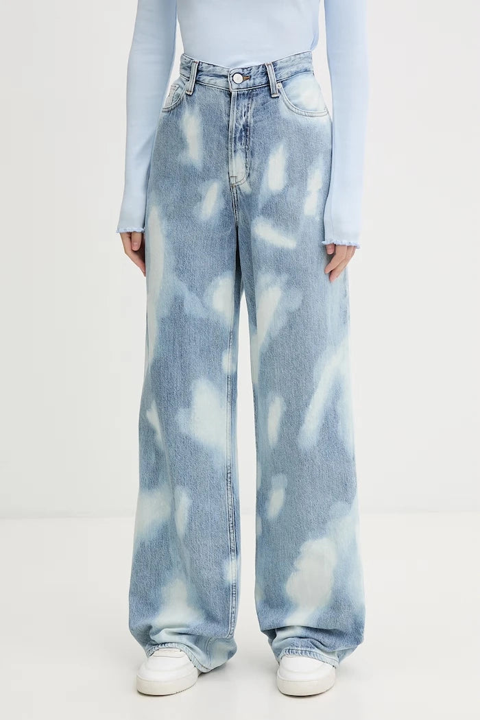 Tommy Jeans дънки wide leg дамски