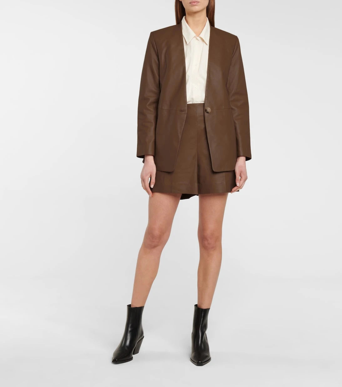 Vince - Leather shorts