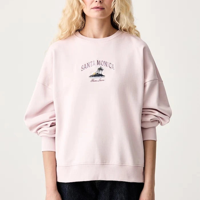 Guess Jeans pamuklu kadın sweatshirt