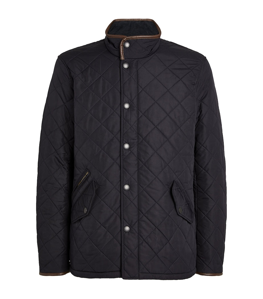 Navy Quilted Powell Jacket