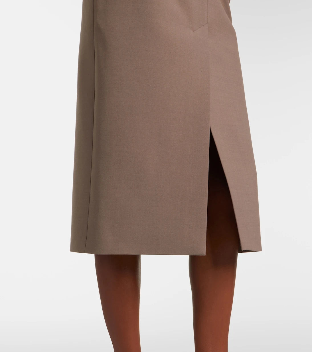 Mugler - High-rise pencil skirt
