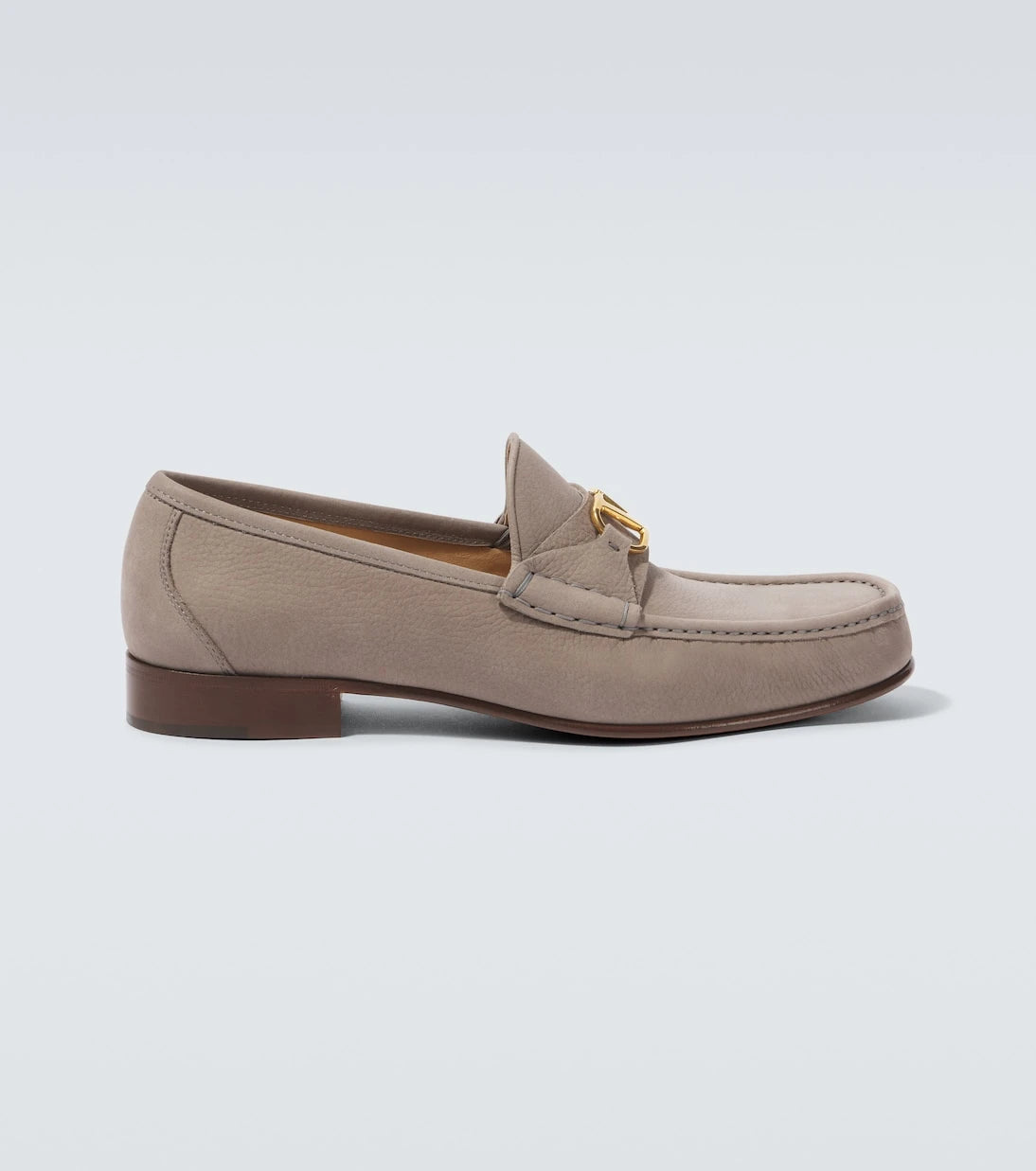 Valentino Garavani - VLogo leather loafers
