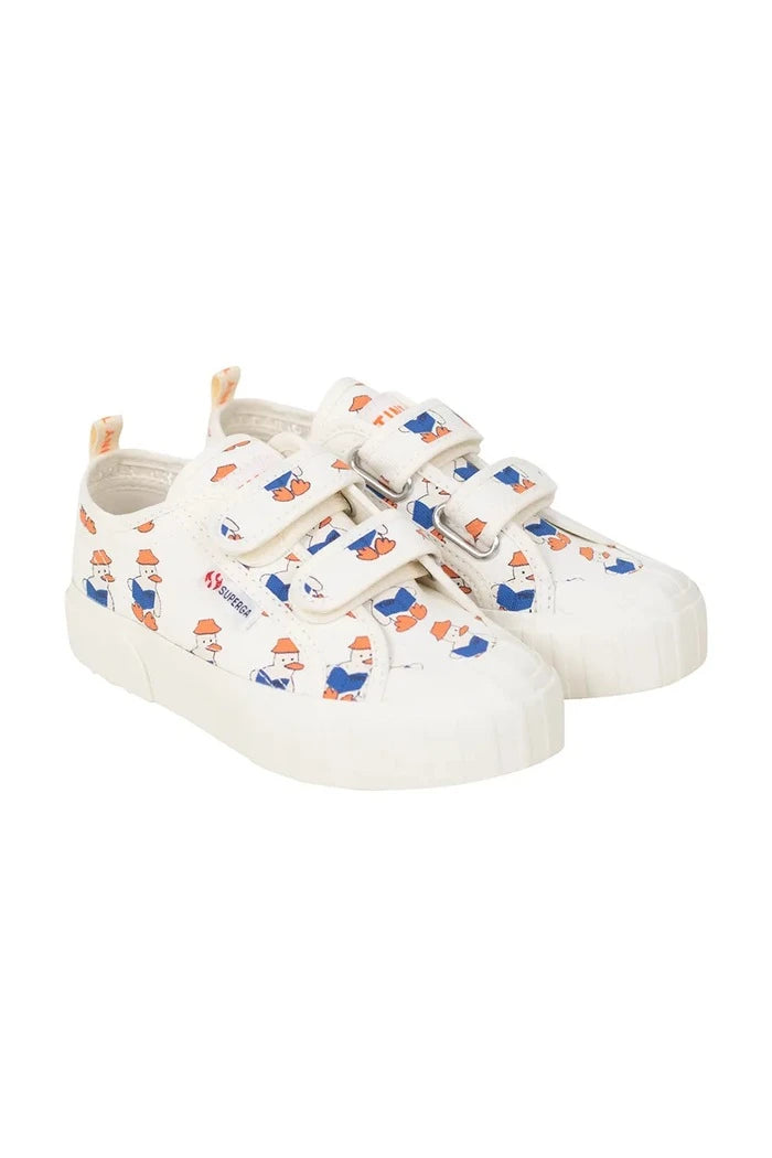Детски ниски кецове Tinycottons READERS SNEAKERS X SUPERGA