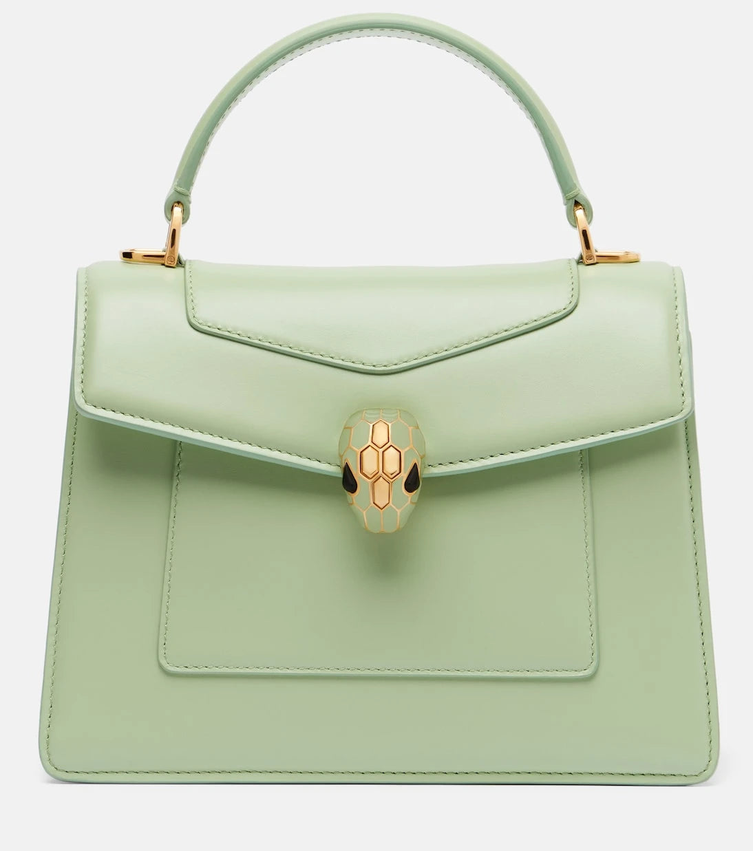 Bvlgari - Serpenti Forever Small leather top-handle bag