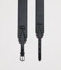 Black Cabata Embellished Leather Belt
