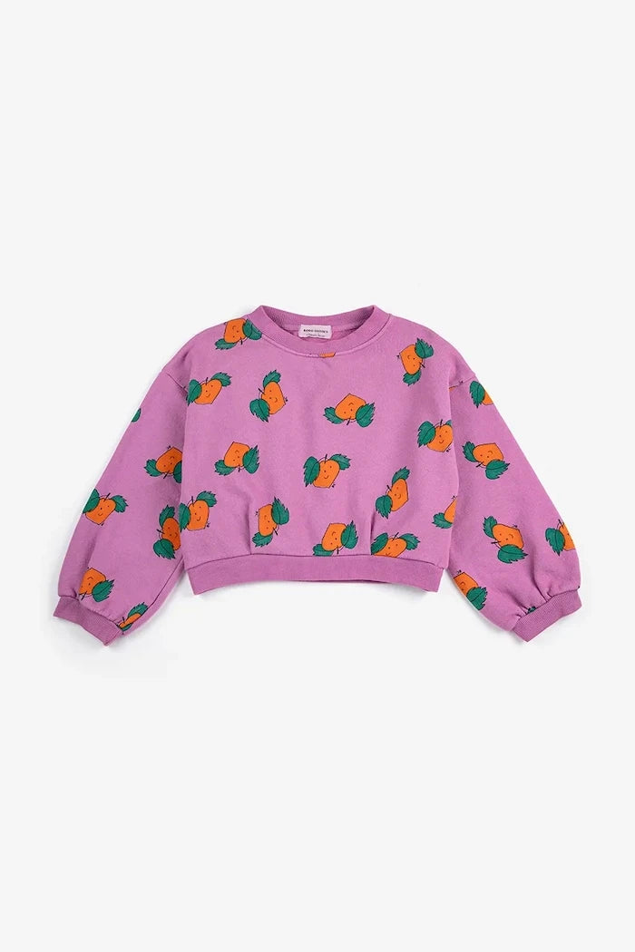 Детски памучен суичър Bobo Choses Tangerine