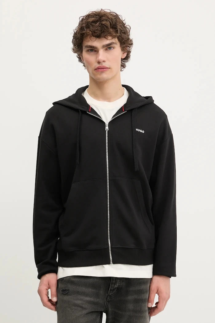 HUGO erkek kapüşonlu sweatshirt Dapozip