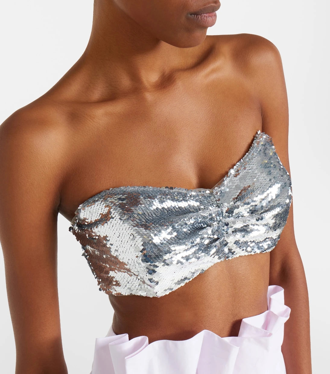 Simone Rocha - Sequined bandeau top
