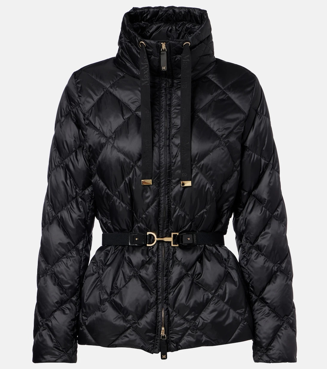 Max Mara - Kemerli kapitone mont