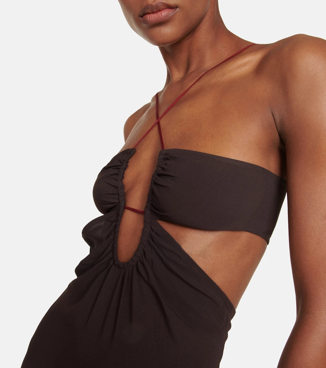 Nensi Dojaka - Cutout jersey maxi dress