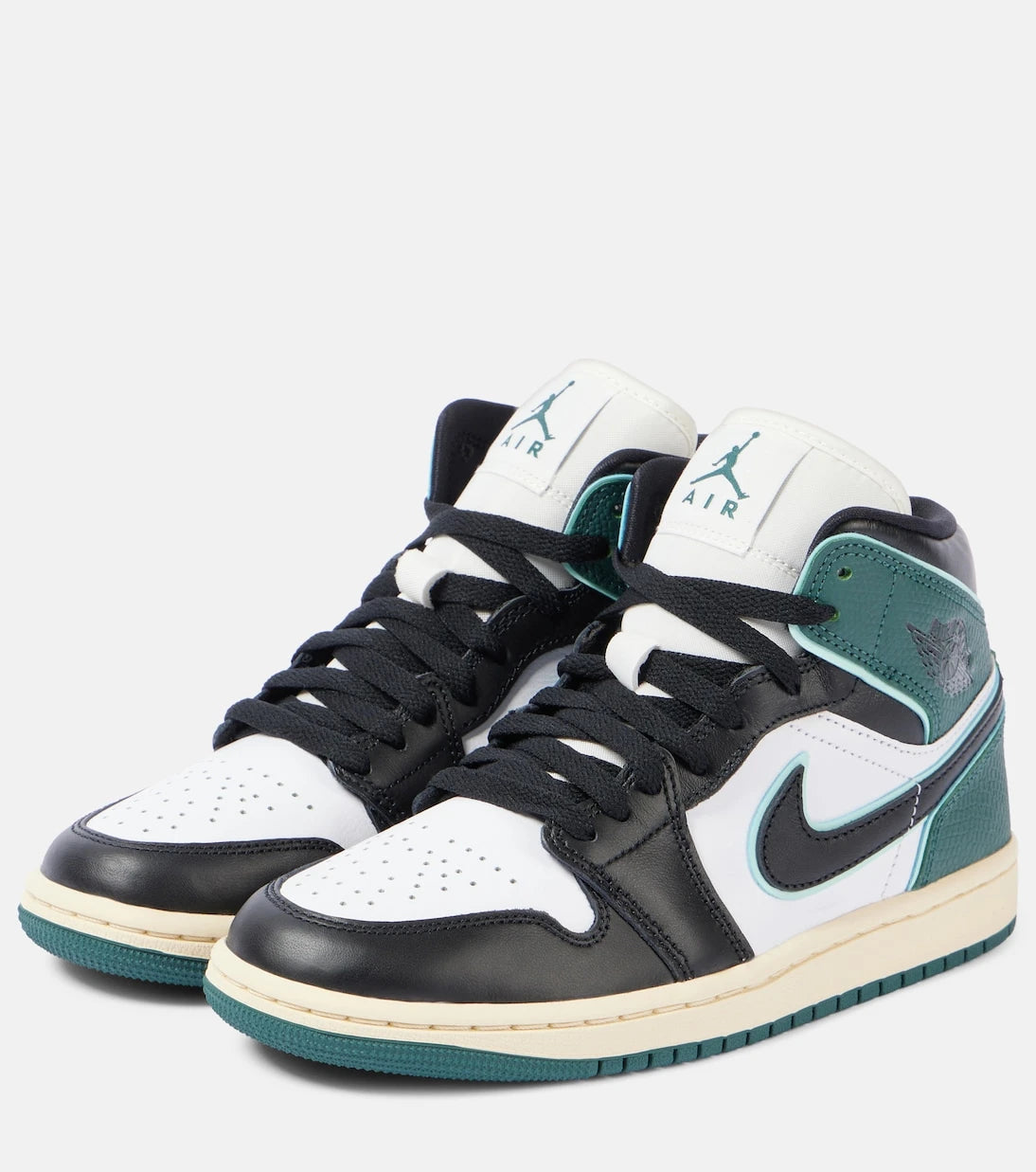 Nike - Air Jordan 1 Mid SE leather sneakers