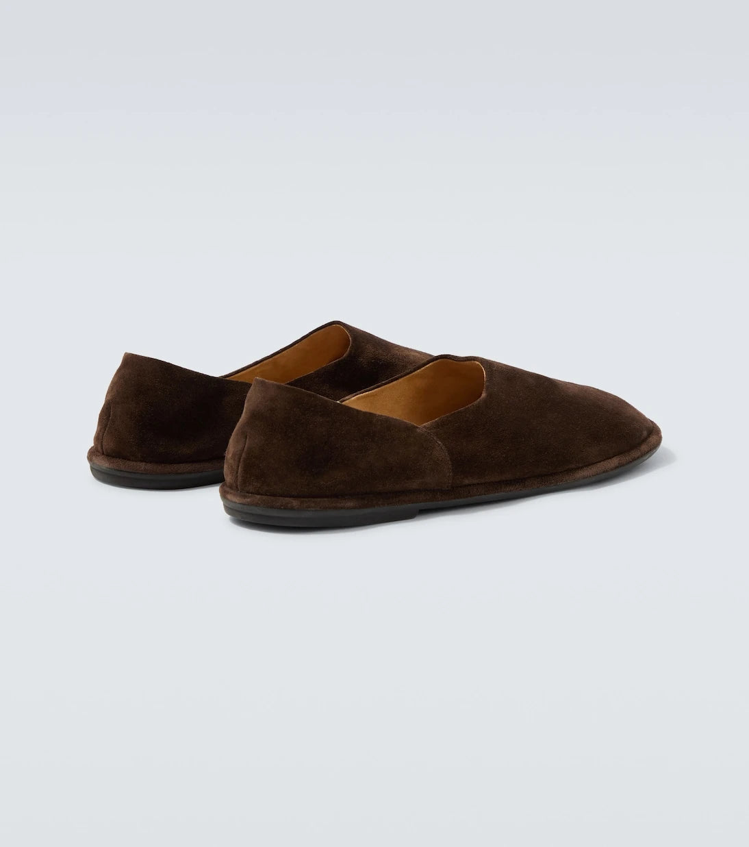 The Row - Canal suede slip-on shoes
