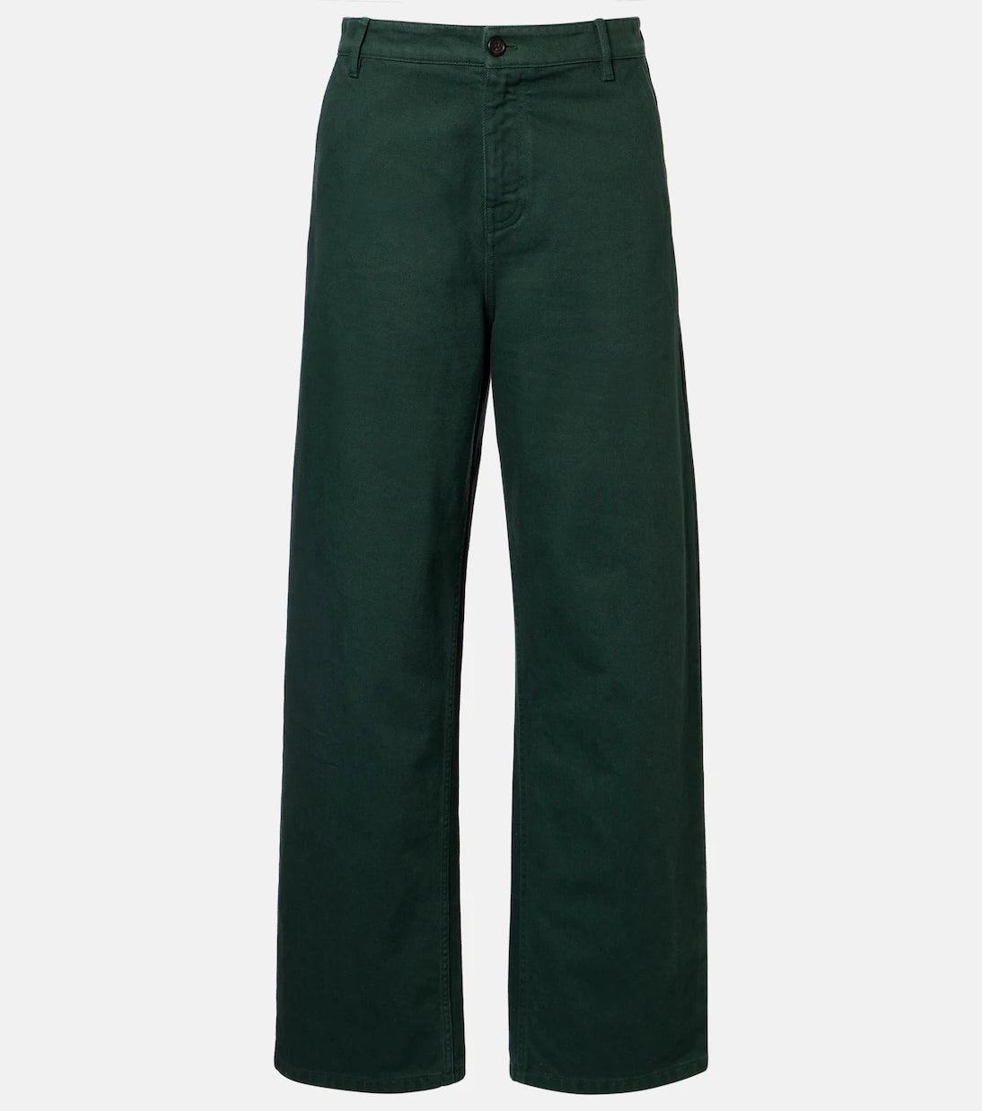 Miu Miu - Cotton gabardine straight pants