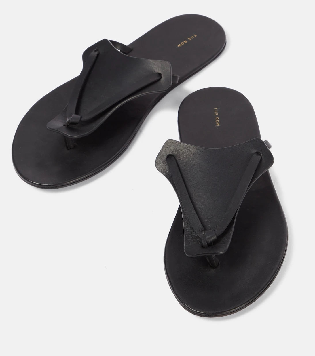 The Row - Helena leather thong sandals
