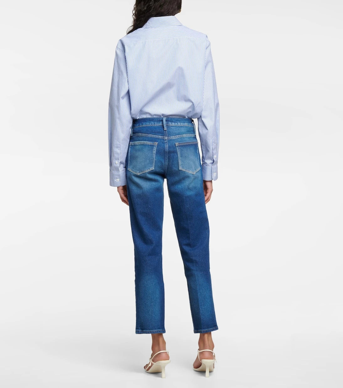 Frame - Le Nouveau mid-rise straight jeans