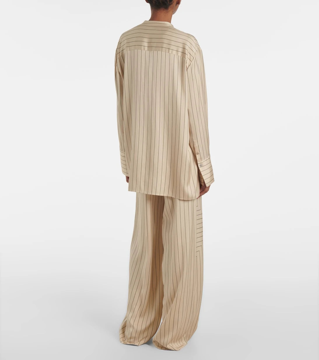 Joseph - Athena striped silk-blend shirt