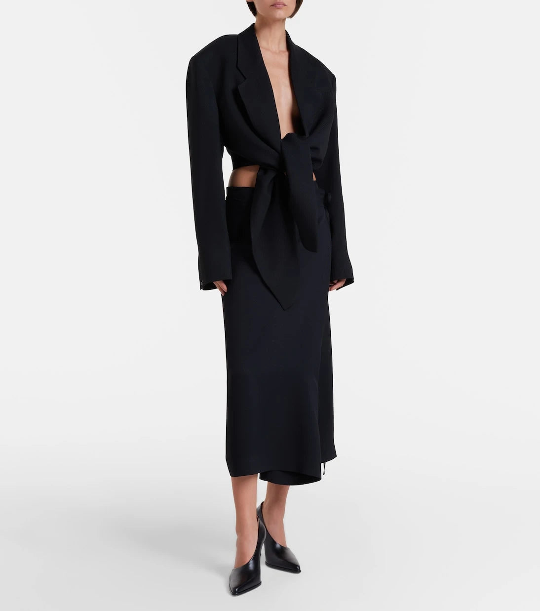 Calvin Klein Collection - Rea leather pumps