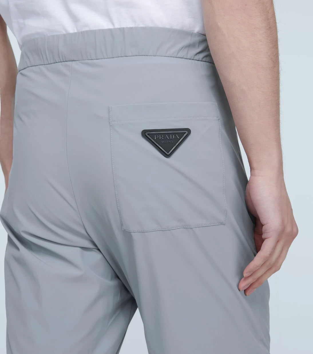 Prada - zip-off stretch pants