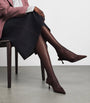 Wolford Brown Twenties Econyl Fishnet Tights