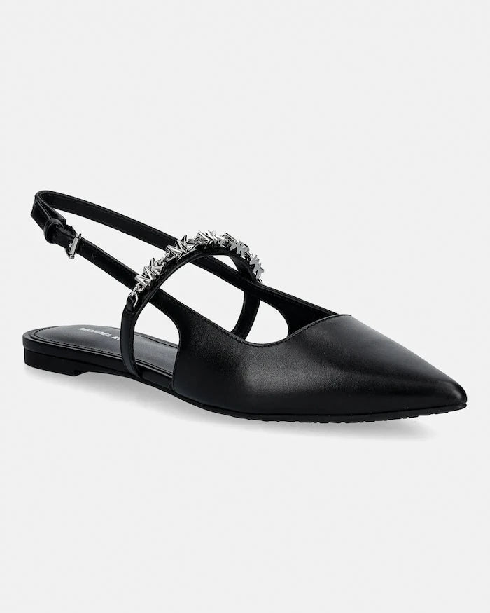 Кожени балеринки MICHAEL Michael Kors Dina Flex Sling Flat