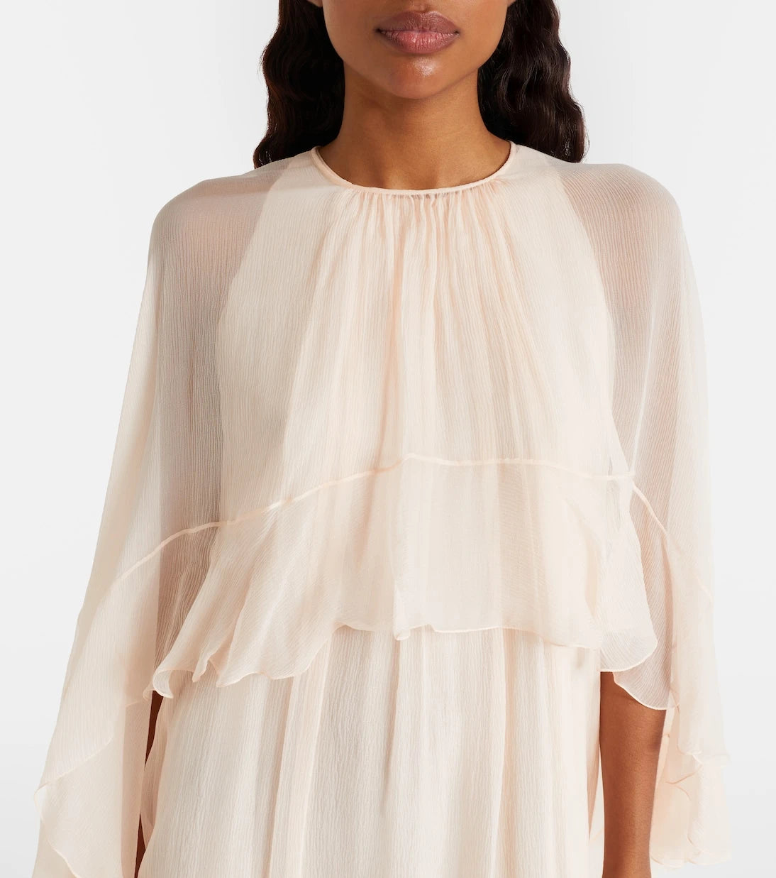 Chloé - Ruffled silk minidress