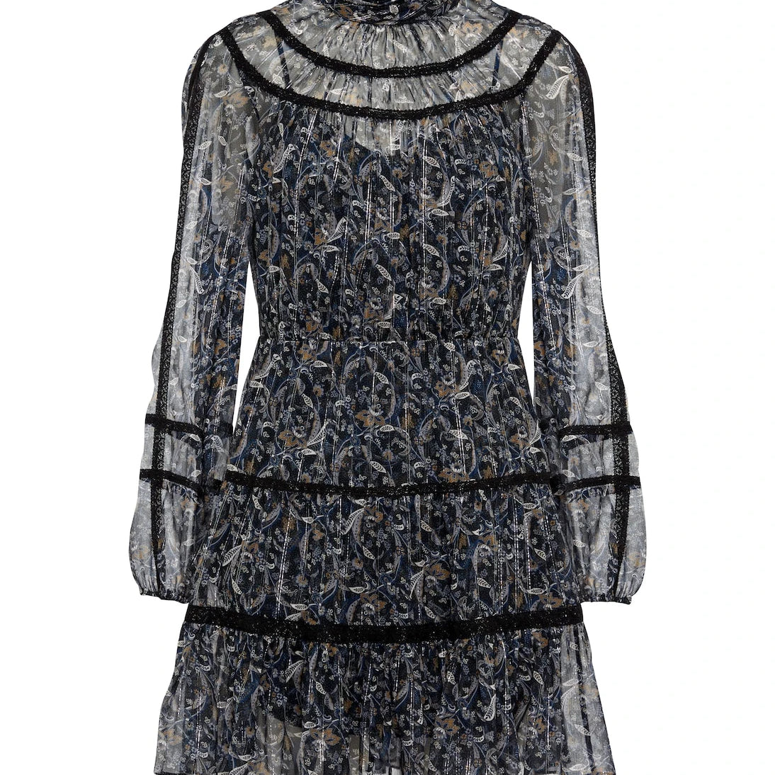 Veronica Beard - Rahla silk-blend mini dress