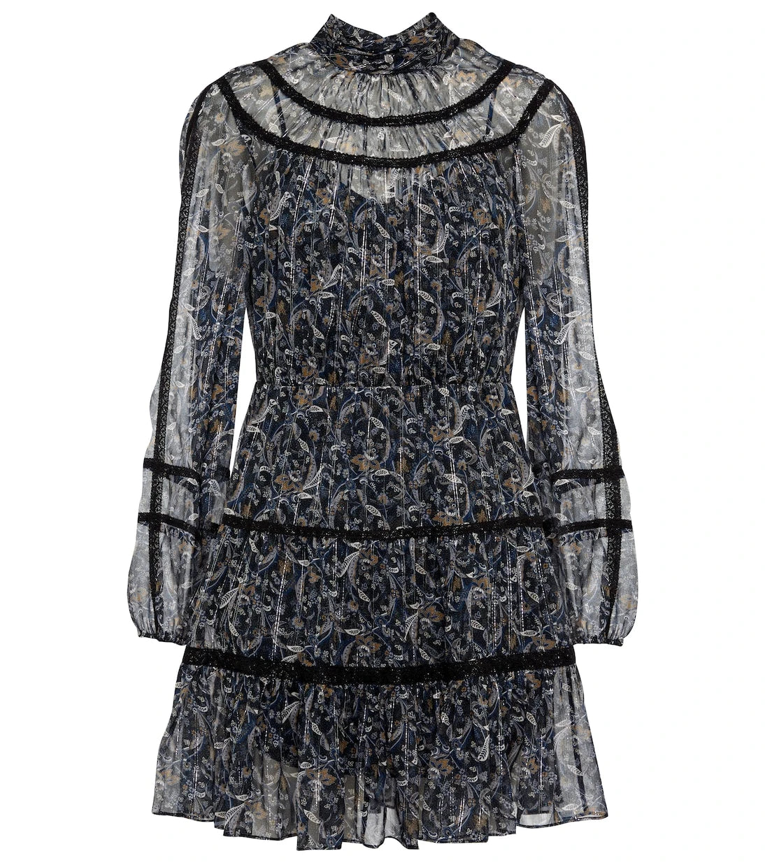 Veronica Beard - Rahla silk-blend mini dress