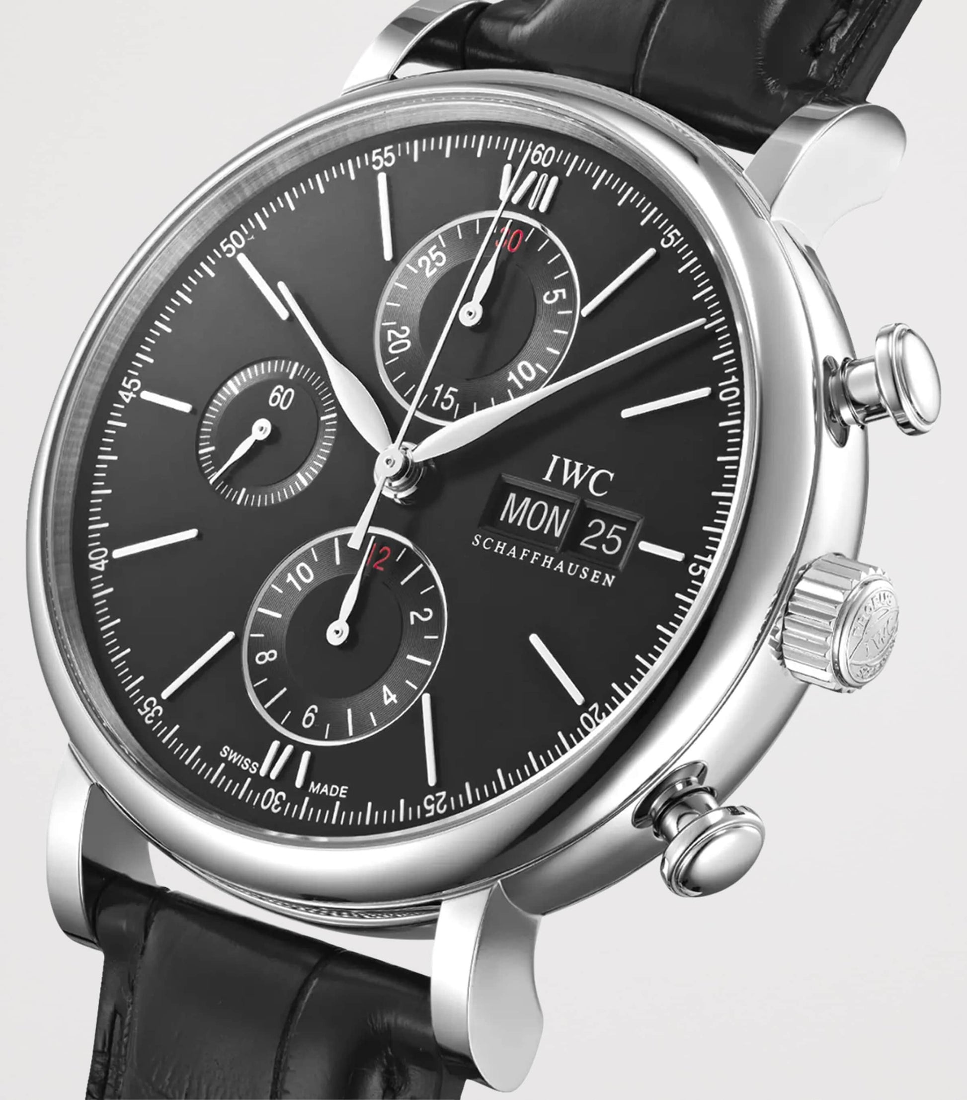 Stainless Steel Portofino Chronograph Watch 42mm