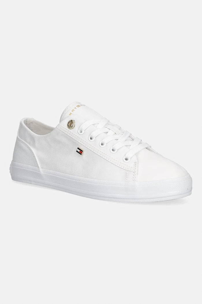 Tommy Hilfiger TH FOXING SNEAKER CANVAS Kadın Düşük Kesim Sneaker