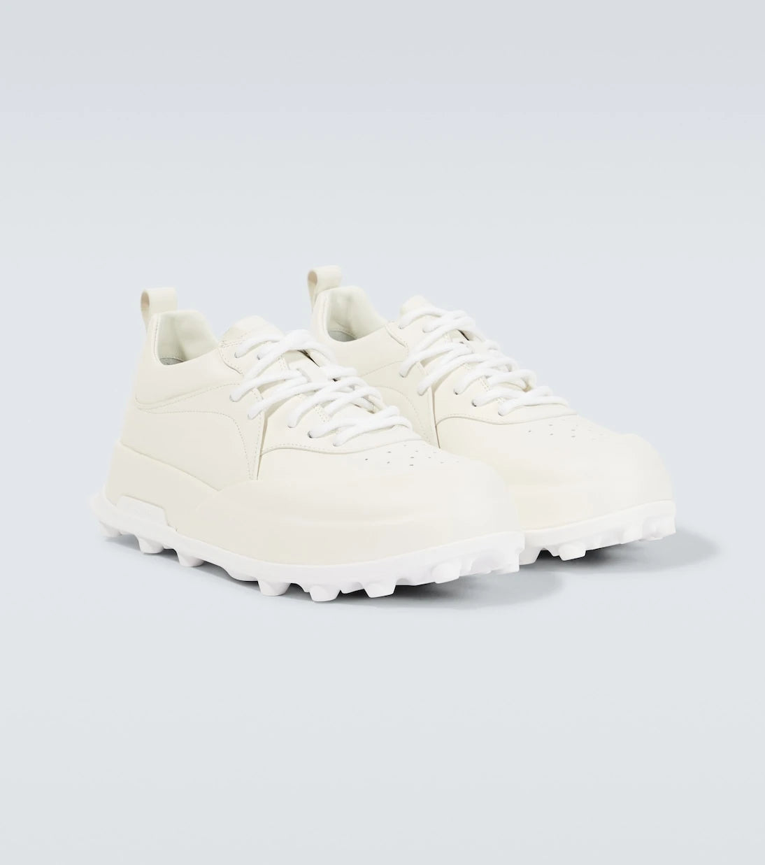 Jil Sander - Semanado leather sneakers