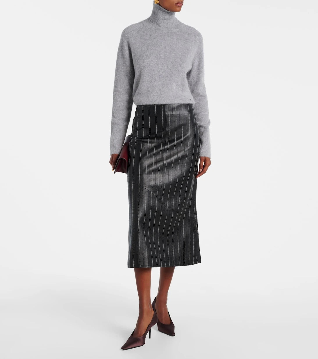 Victoria Beckham - Wool-blend turtleneck sweater