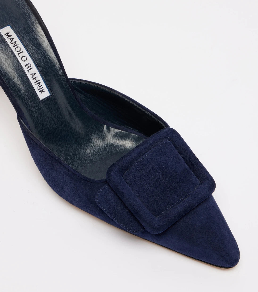 Manolo Blahnik - Maysale 70 suede mules
