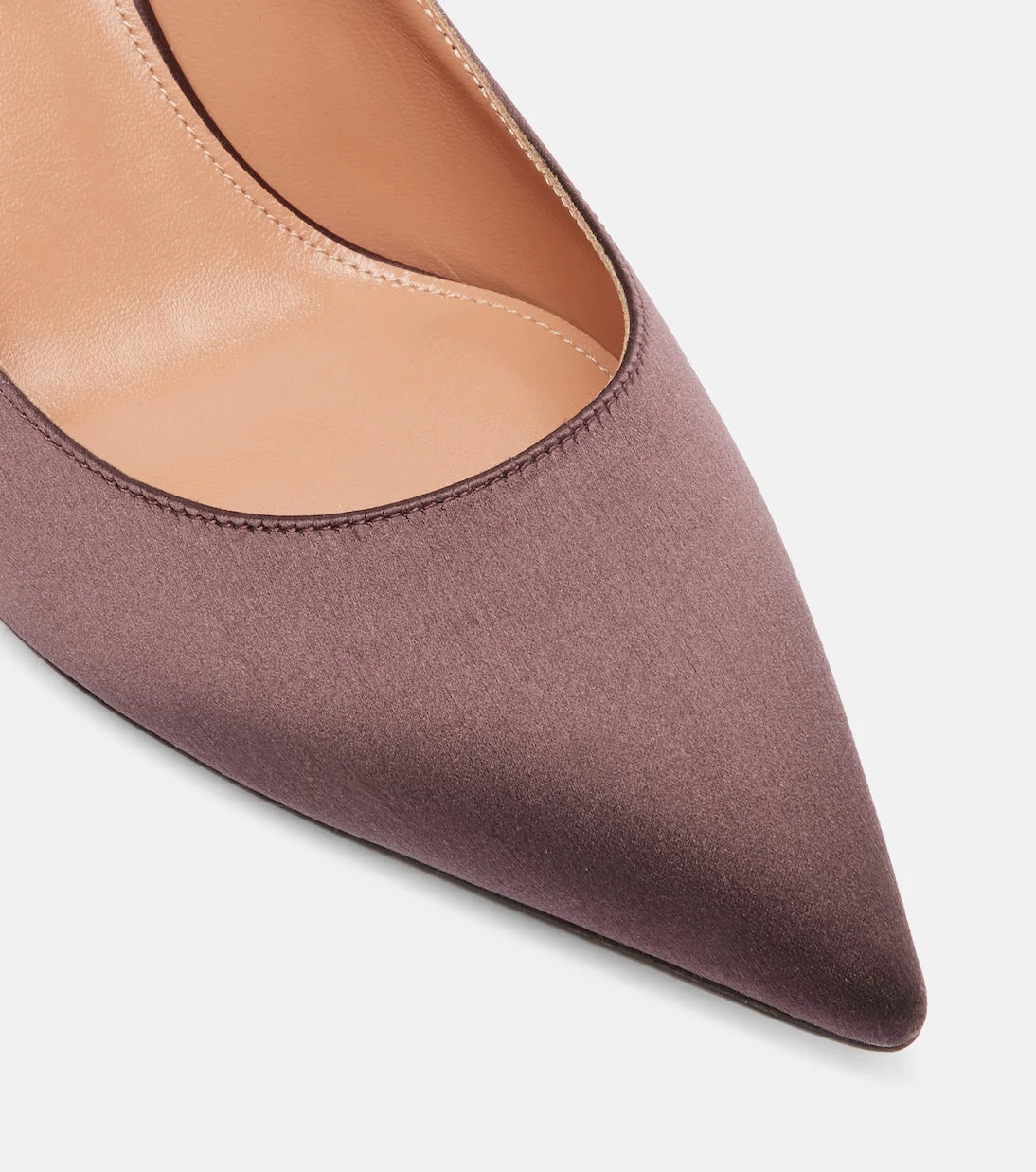 Aquazzura - Purist 65 satin pumps