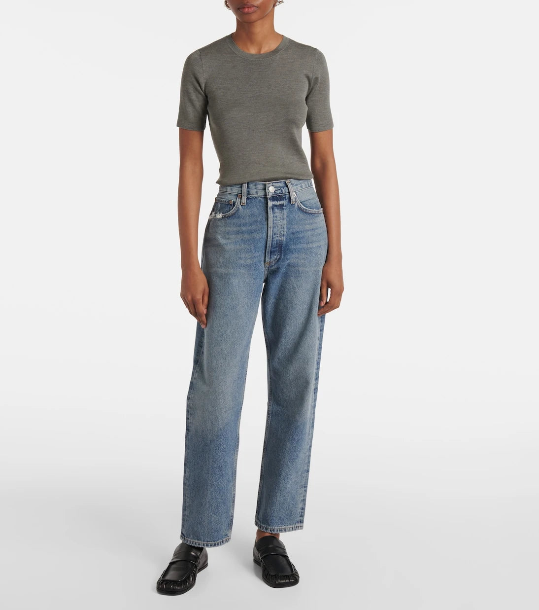 Agolde - 90s mid-rise straight jeans