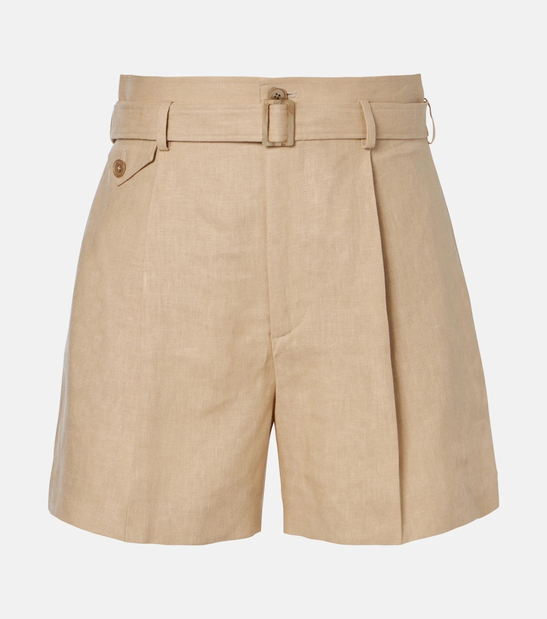 Ralph Lauren Collection - Belted linen shorts
