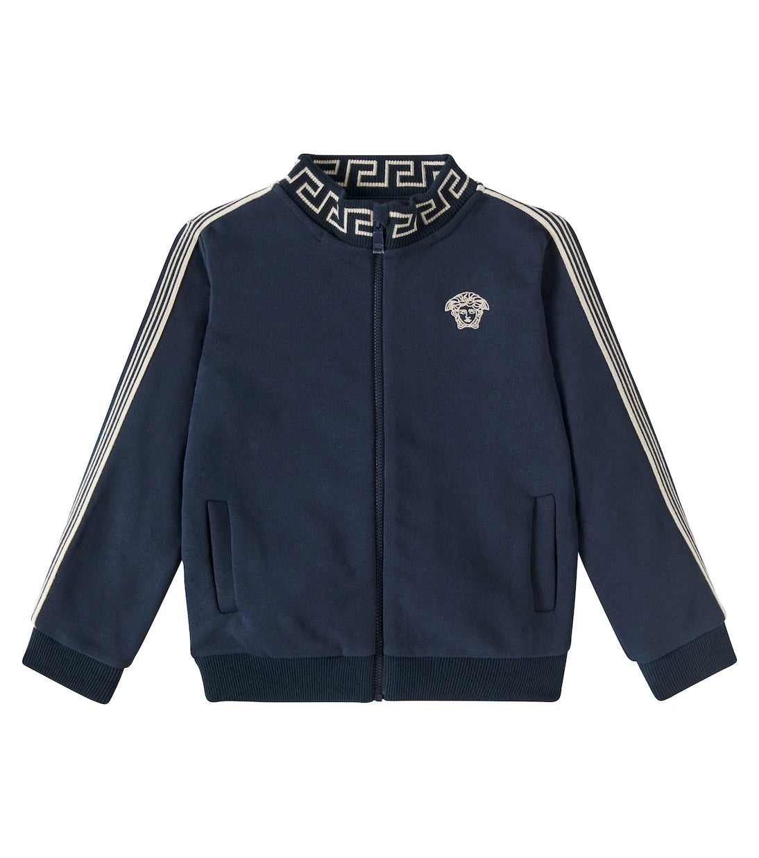 Versace Kids - Medusa embroidered cotton sweatshirt