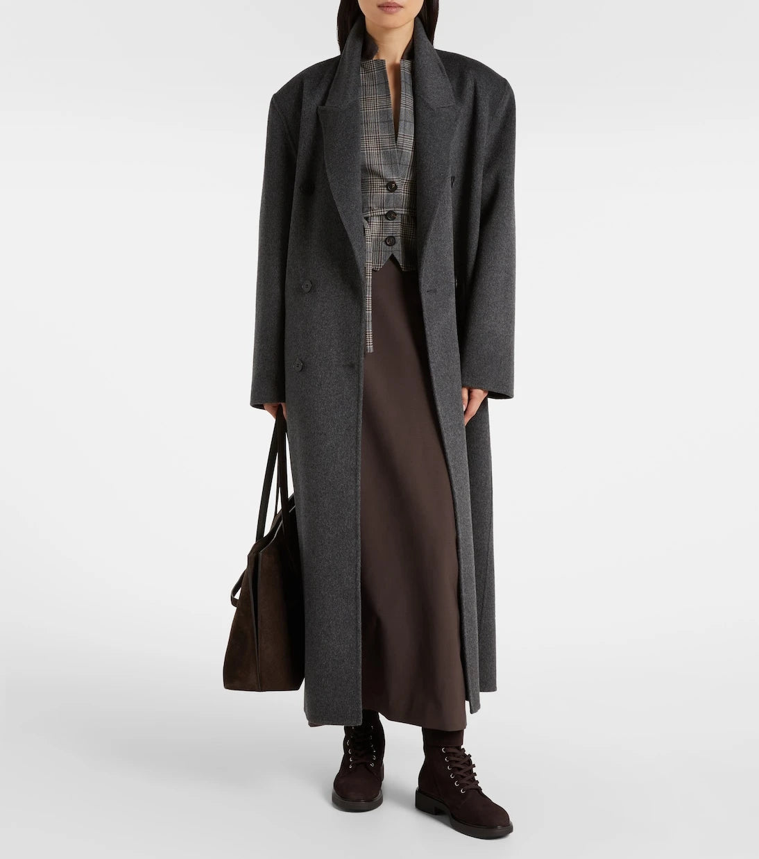 Gianvito Rossi - Shearling-lined suede combat boots