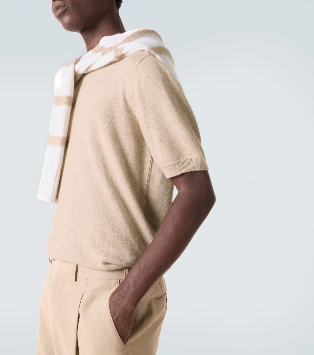 Allude - Cotton and cashmere sweater
