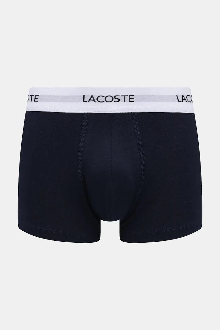 Lacoste erkek pamuklu elastan dar kesim boxer 3'lü