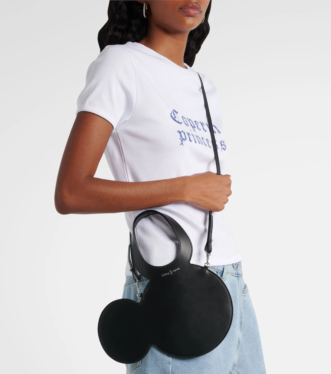 Coperni - x Disney® Baby Mickey leather shoulder bag
