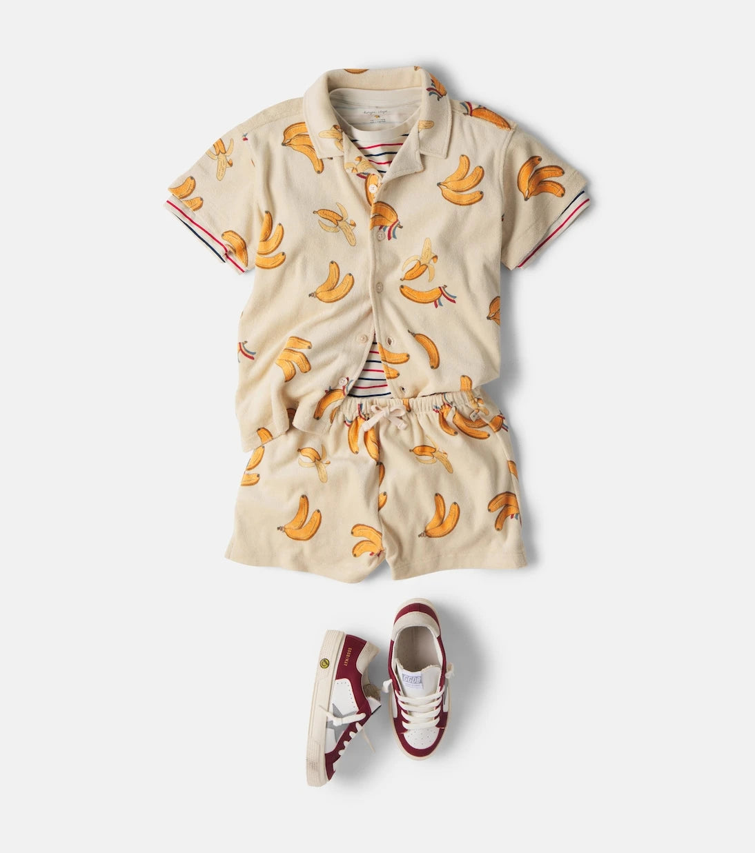 Konges Sløjd - Itty printed cotton terry shirt