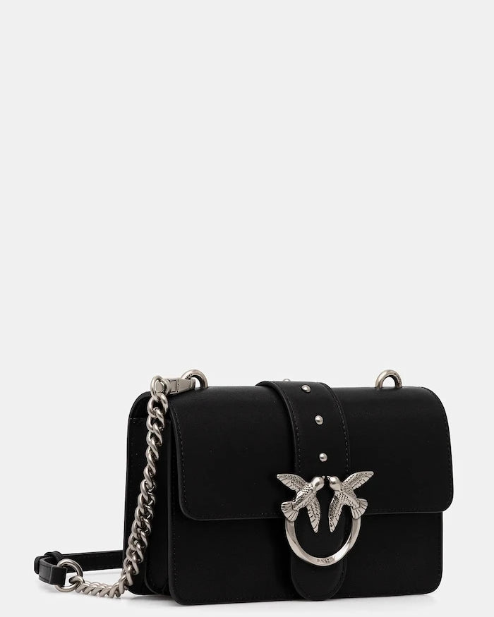 Pinko kadın deri crossbody çanta