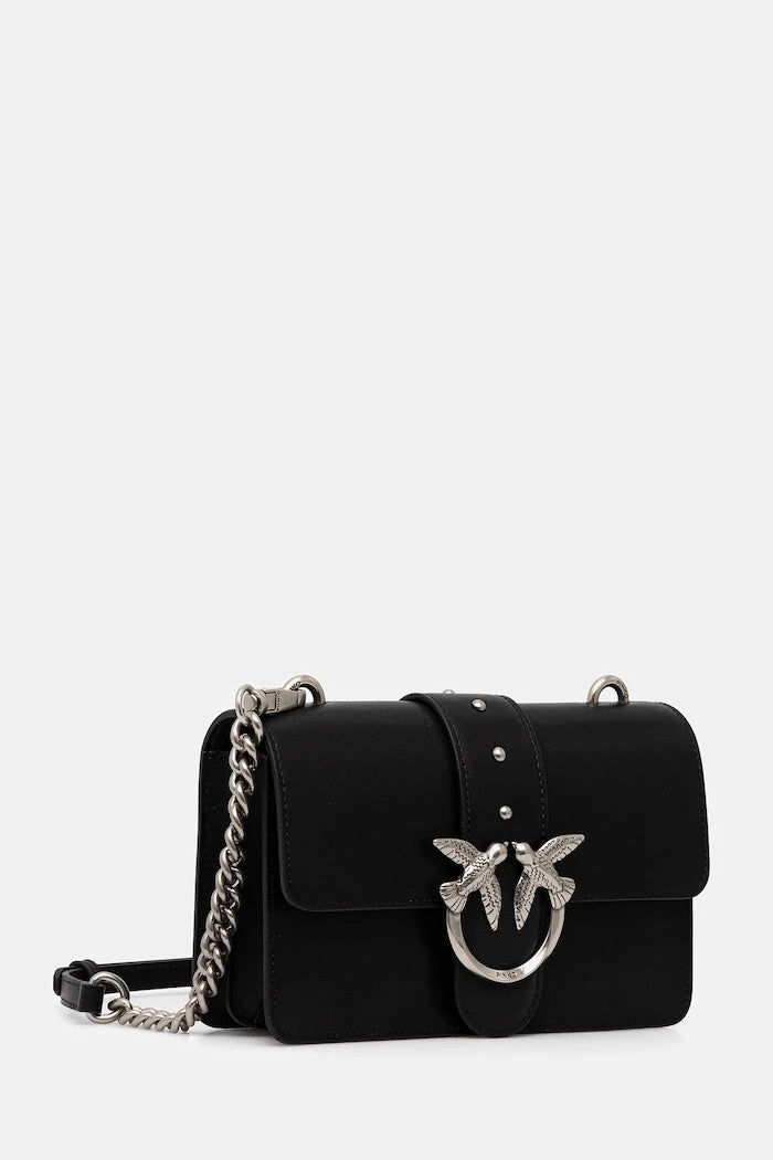 Pinko kadın deri crossbody çanta