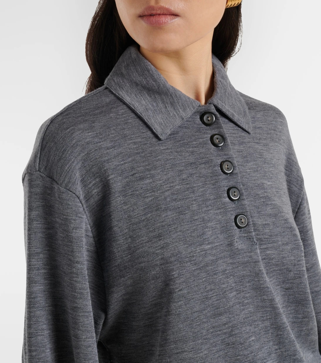 Róhe - Wool polo shirt