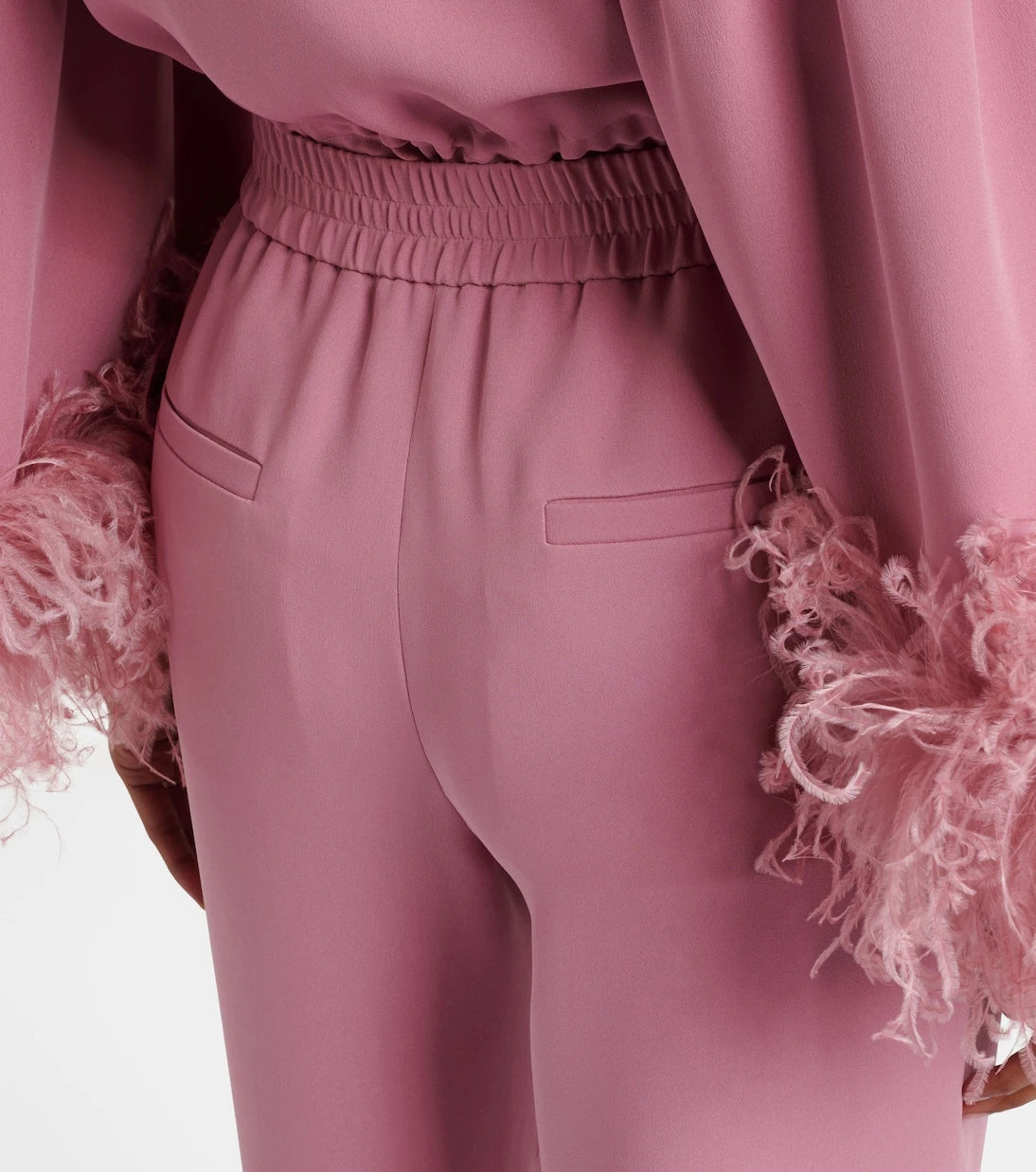 Valentino - Cady Couture wide-leg pants