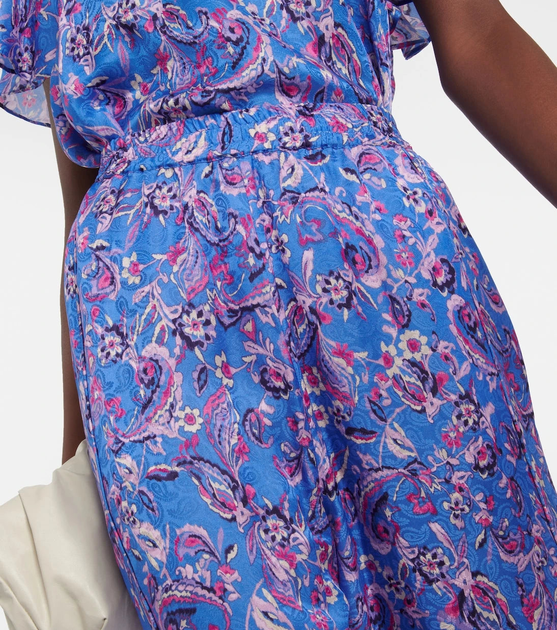 Isabel Marant - Piera printed silk-blend pants