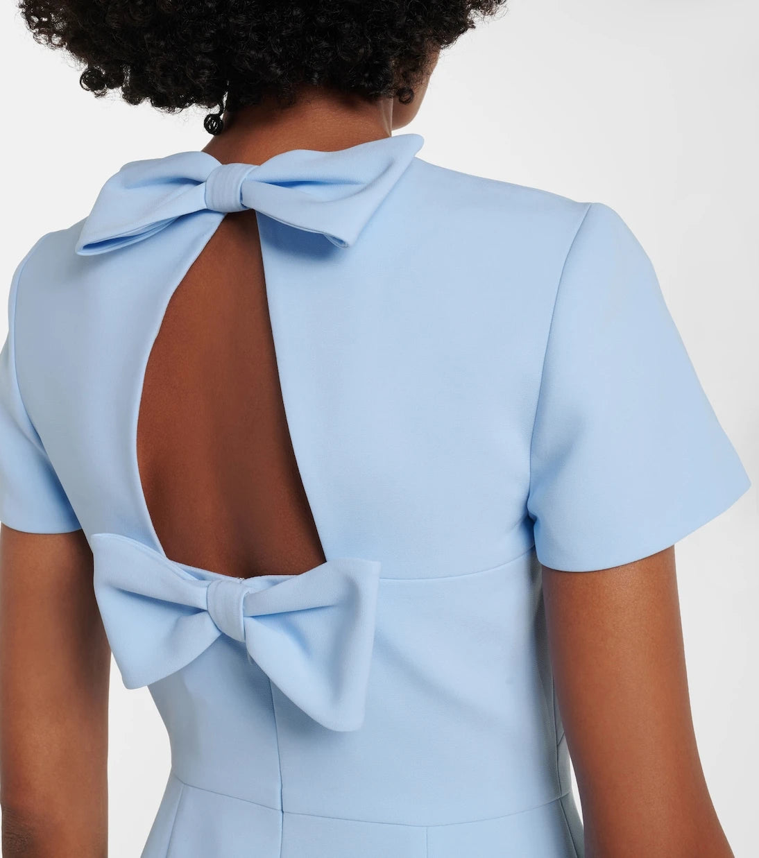 Carolina Herrera - Floral embroidered minidress