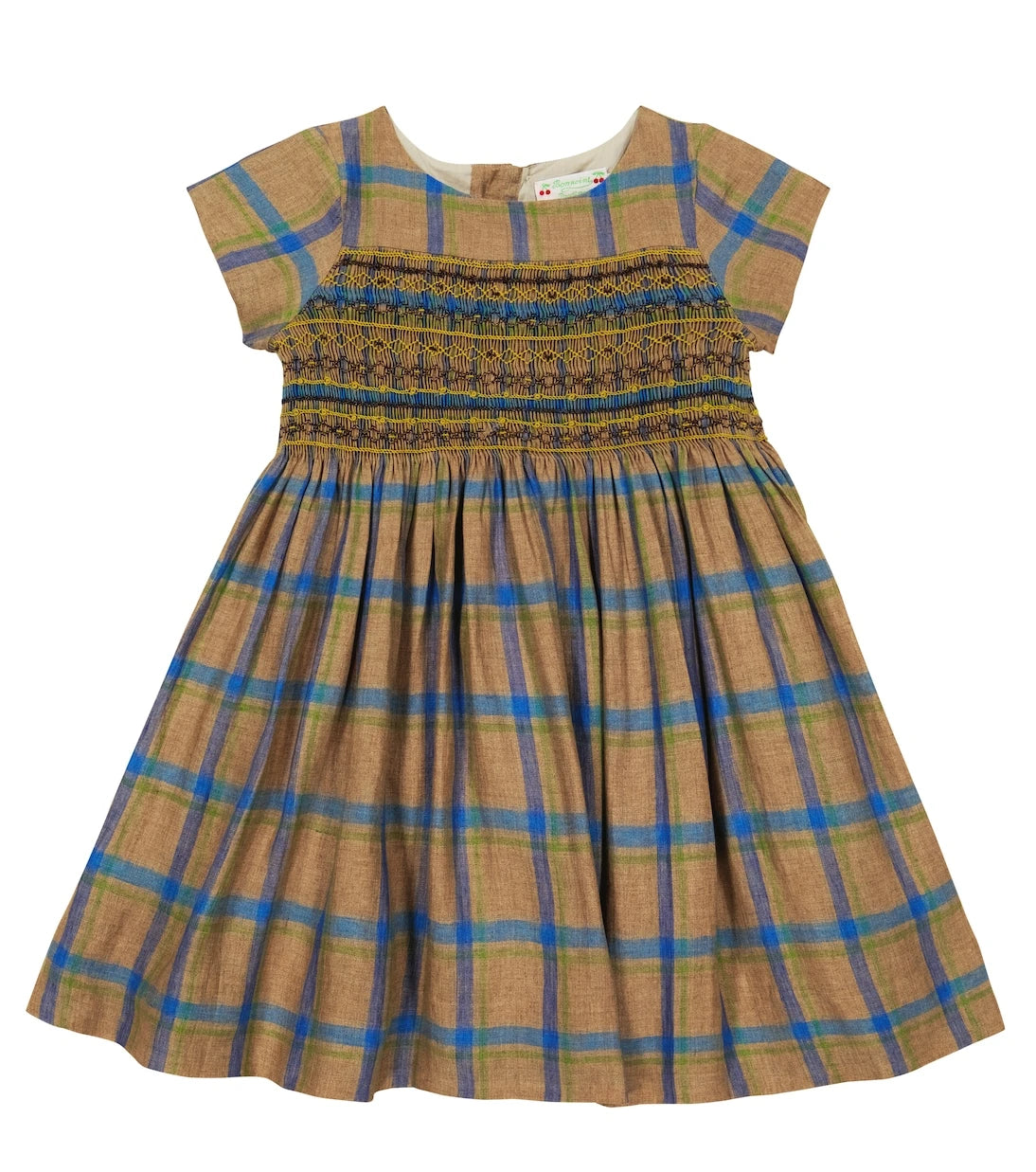 Bonpoint - Duchesse checked linen dress